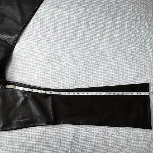 NWT Brown Citizens of Humanity Leather Bootcut Lilah Pants Sz 28 - Picture 15 of 16